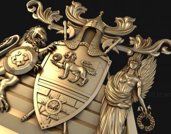 3D модель Родовой герб (STL)